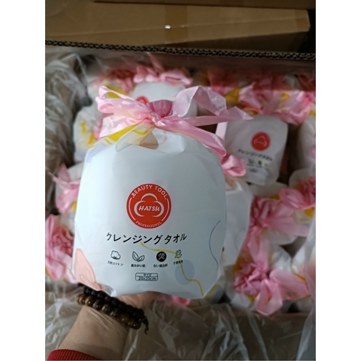 Khăn Lau Dùng 1 Lần Cotton Sợi Hóa Học Hatsu