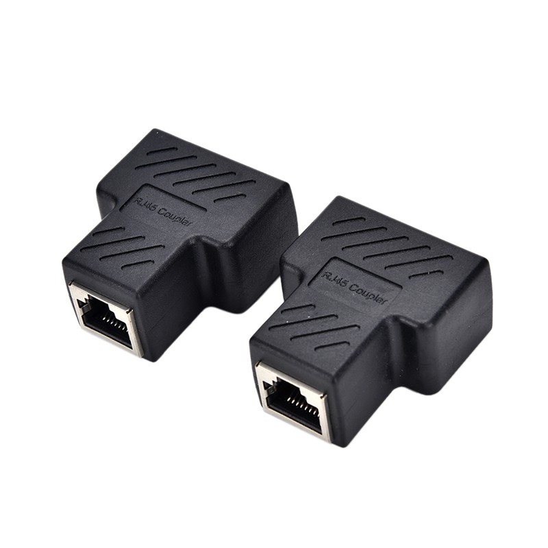 Đầu Chuyển Đổi 1 Sang 2 Lan Ethernet Rj45 Chuyên Dụng