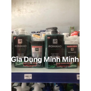 Dầu gội romano classic 650g tặng sữa tắm-dầu gội
