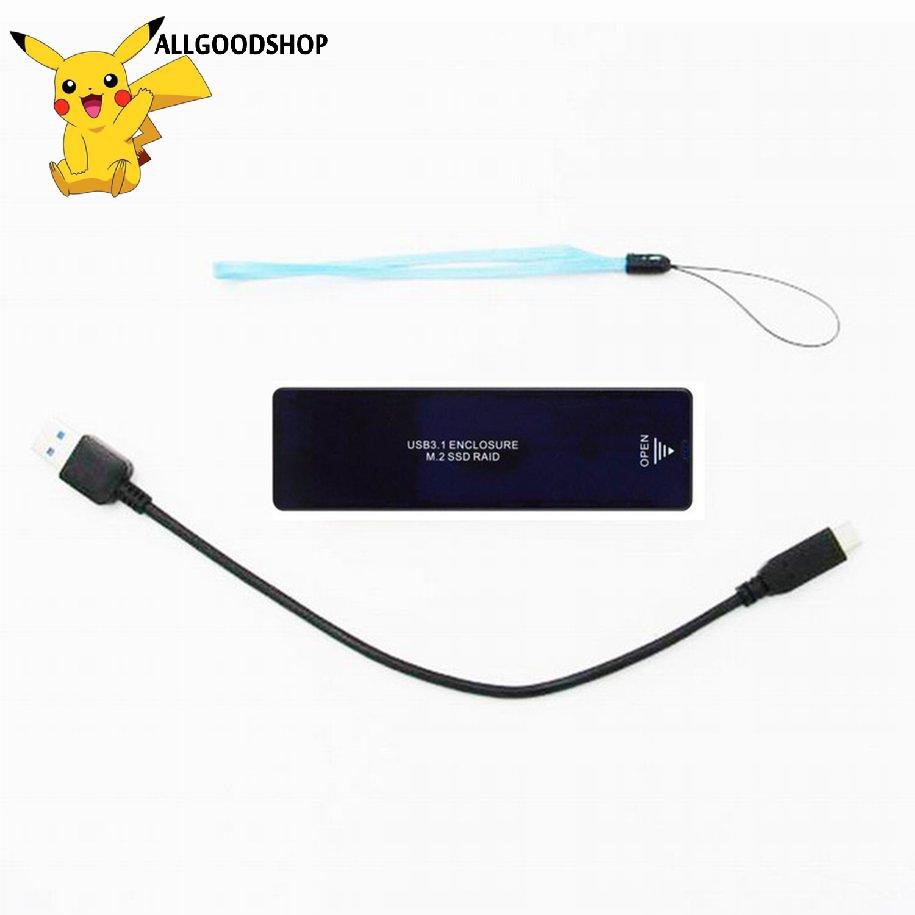 Bộ chuyển đổi M2 SSD NGFF sang USB type C 3.1 cho PCIE NGFF | BigBuy360 - bigbuy360.vn