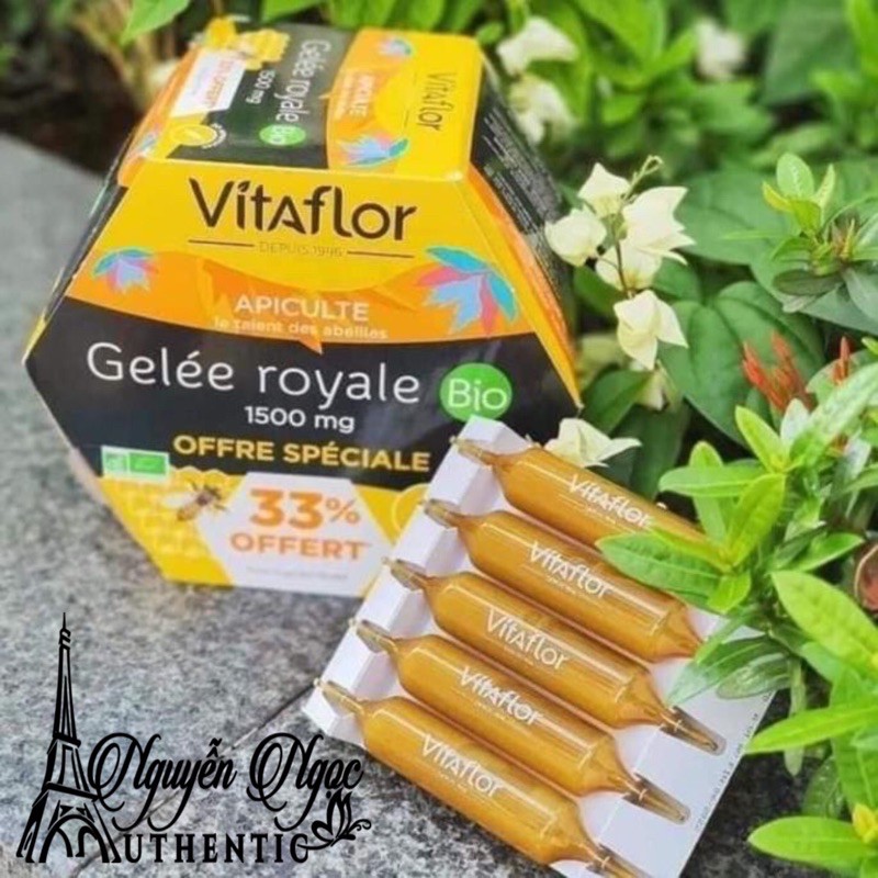 (Có sẵn )SỮA ONG CHÚA VITAFLOR BIO - PHÁP
