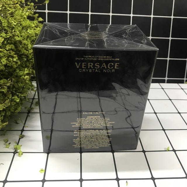 Nước Hoa Mini Nữ Chính Hãng Versace Crystal Noir 90ml