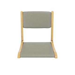 Ghế bệt gấp kiểu Nhật Pisu Xám Kích thước 45 x 50 x 45 cm