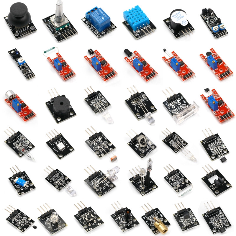 Bộ cảm biến 37 trong 1 chất lượng cao kèm hộp đựng cho arduino