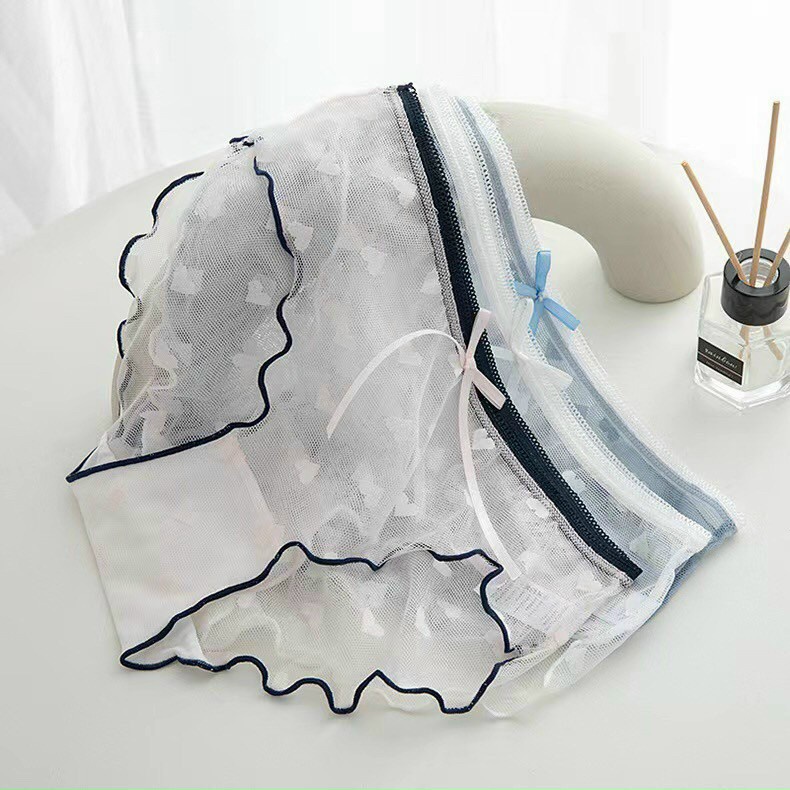 Quần Lót Nữ Ren Tim Xuyên Thấu Sexy - Gợi Cảm - Quyến Rủ Min Underwear 239130
