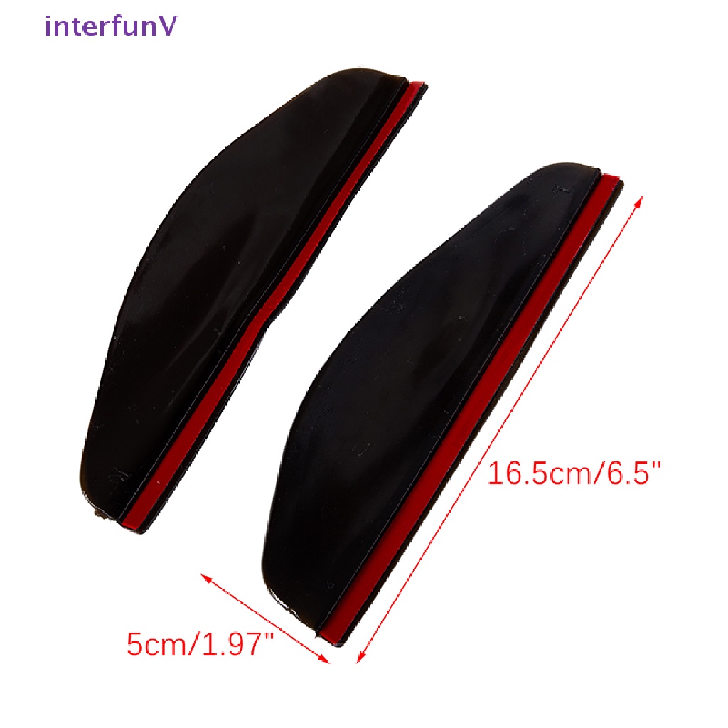 [InterfunV] Bộ 2 Tấm Chắn Mưa Bảo Vệ Kính Chiếu Hậu Xe Hơi Phổ Thông