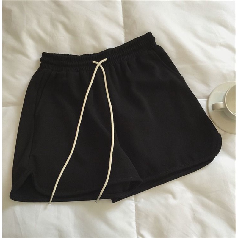 Quần Đùi Thể Thao Lưng Thun Co Giãn Dành Cho Nữ