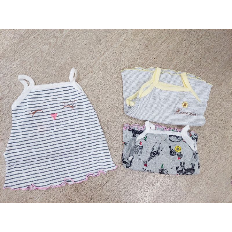 Hàng lỗi nhẹ - Bộ ngắn, bộ hai dây Hột gà cho bé gái