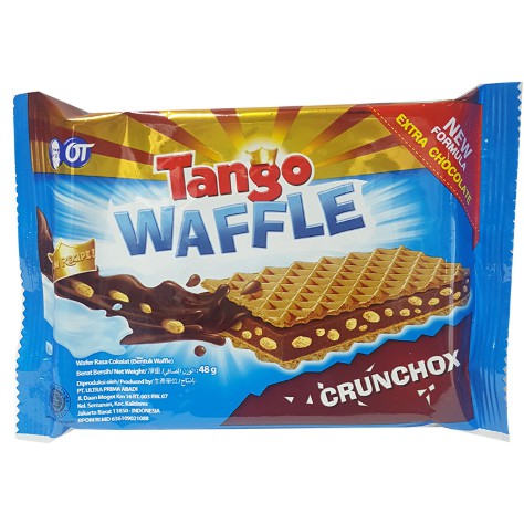 Bánh xốp sô cô la Tango Waffle Crunchox 48g