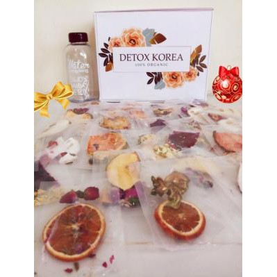Set 30 ngày detox tặng bình nhựa 1 L và hộp đựng sang trọng