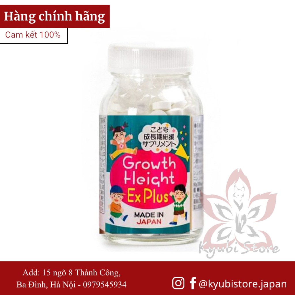 Viên uống hỗ trợ tăng chiều cao GROWTH HEIGHT EX PLUS Nhật Bản