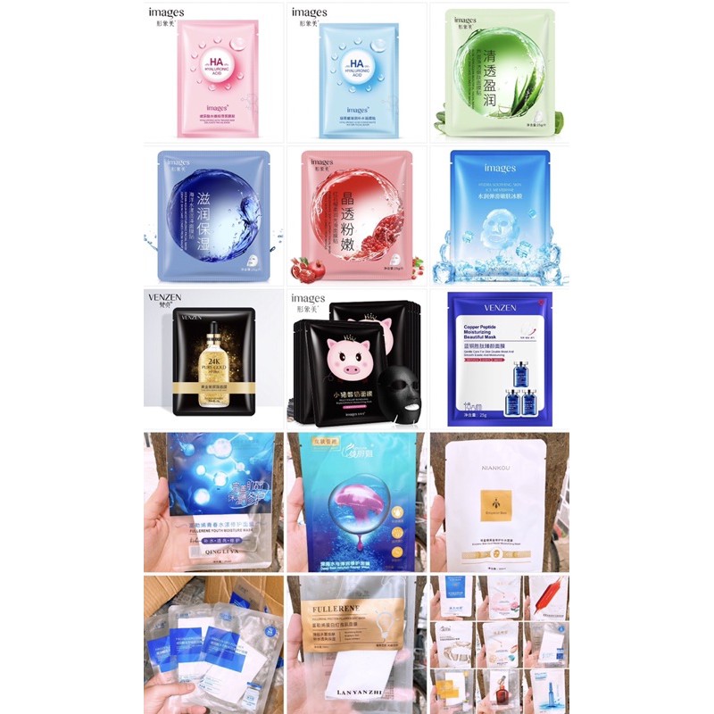 [Mã 77FMCGSALE1 giảm 10% đơn 250K] ( SALE SỐC 1K ) MẶT NẠ NỘI ĐỊA TRUNG GIAO NGẪU NHIÊN | BigBuy360 - bigbuy360.vn