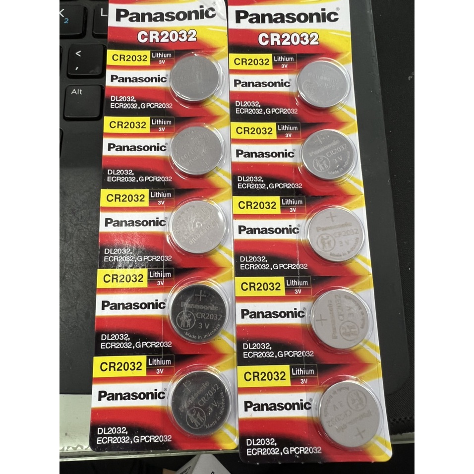 Pin Khuy Cúc Áo Panasonic CR2032 - CR2025 - CR2016 - CR1632 - CR1620 - CR1616 - CR1220 3V Lithium
