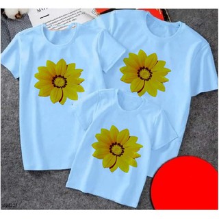 Áo thun gia đình - đi biển in hình hoa cúc hotren của năm đủ màu đủ size - atgd225