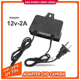 Nguồn Adapter 12v - 2A Dùng Cho Camera Ngoài Trời, Tivi Box, Modem..