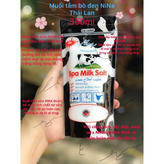 Muối Tắm Trắng Tinh Chất Sữa Bò Nhật Bản