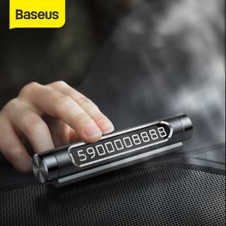 Bảng Số Điện Thoại Đỗ Xe Tạm Thời Baseus