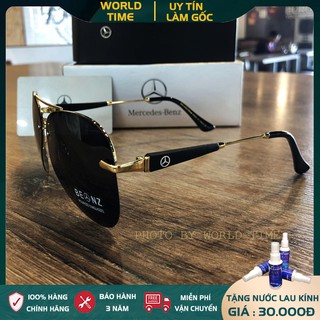 Kính mát nam cao cấp B1368 Full Box + Thẻ BH 12 Tháng, Tròng Polarized Chống chói, Chống loá, Chống tia UV400