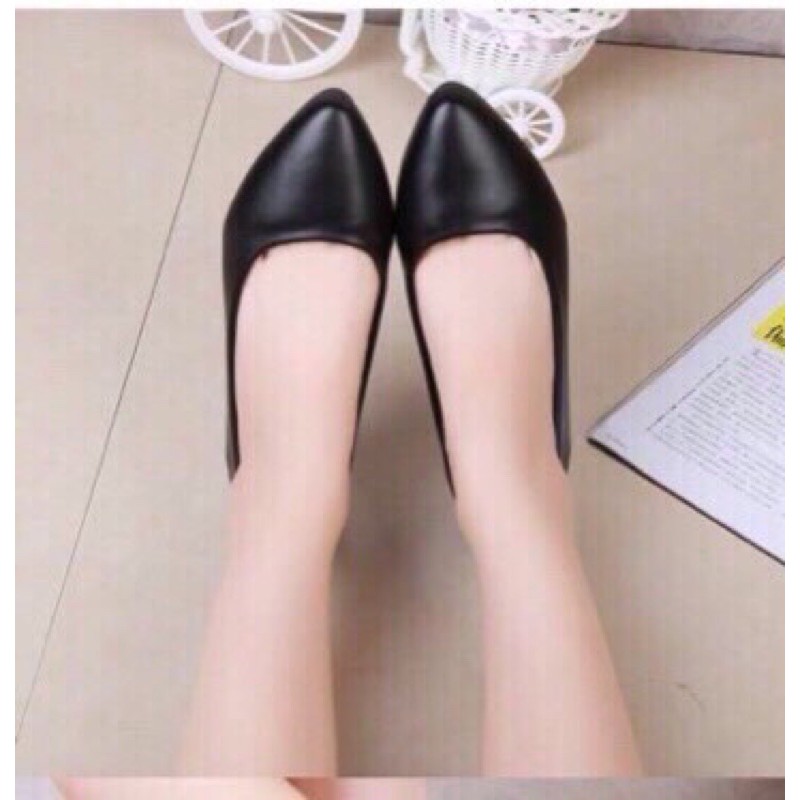 Giầy trơn gót 2 p ( hình tự chụp )