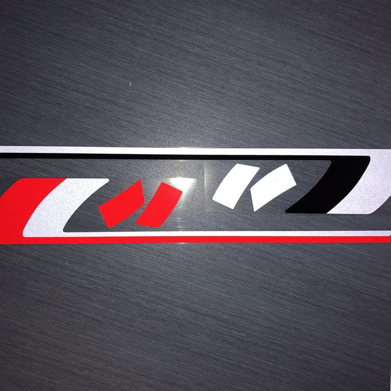 Bộ Miếng Dán Phản Quang Chống Thấm Nước Trang Trí Xe Vespa GTS 300 2019 2020