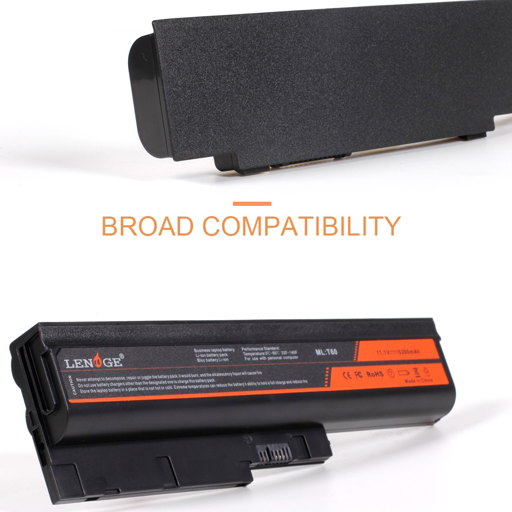 Pin IBM Lenovo Thinkpad T60, R60, Z61, Z60, R500, SL300, SL400, T500, T61 . BẢO HÀNH 1 ĐỔI 1