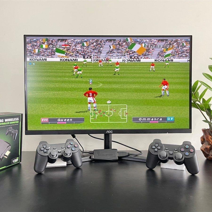 Máy Chơi Game Stick 3500 Lite HDMI𝑭𝑹𝑬𝑬𝑺𝑯𝑰𝑷máy điện tử 4 nút cầm tay không dây hỗ trợ hai người chơi cùng lúc