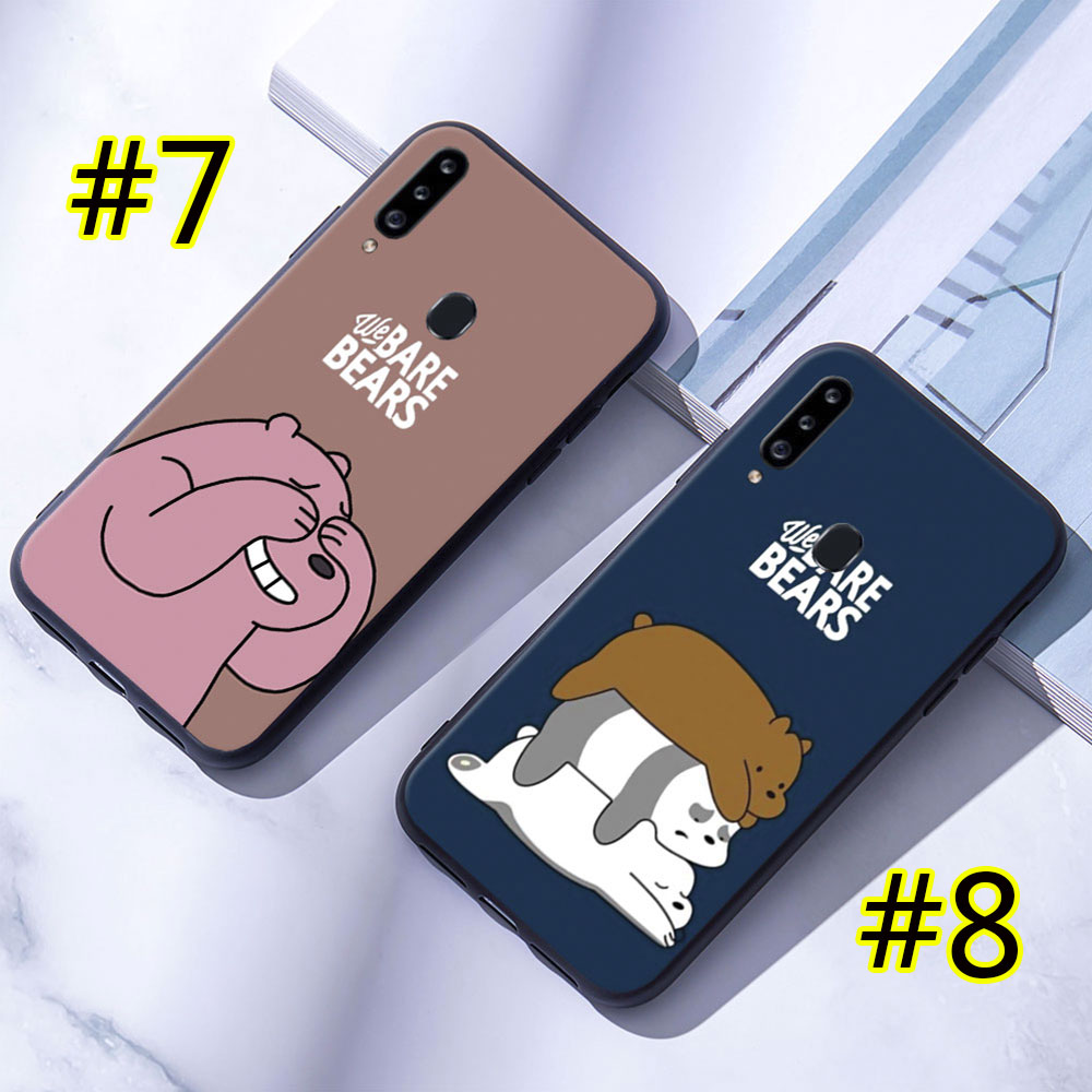 Ốp lưng Mềm In Hình Gấu 2 Cho Samsung Galaxy A10 / A20 / A30 / A50 / A10S / A20S / A30S / A50S