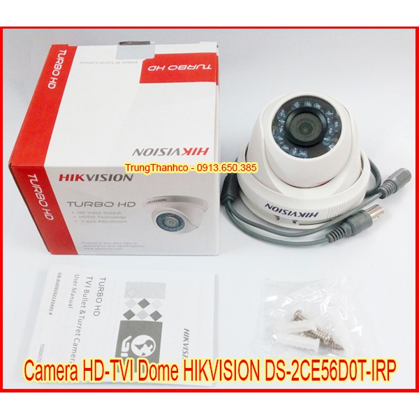 Camera HD-TVI Dome HIKVISION DS-2CE56D0T-IRP