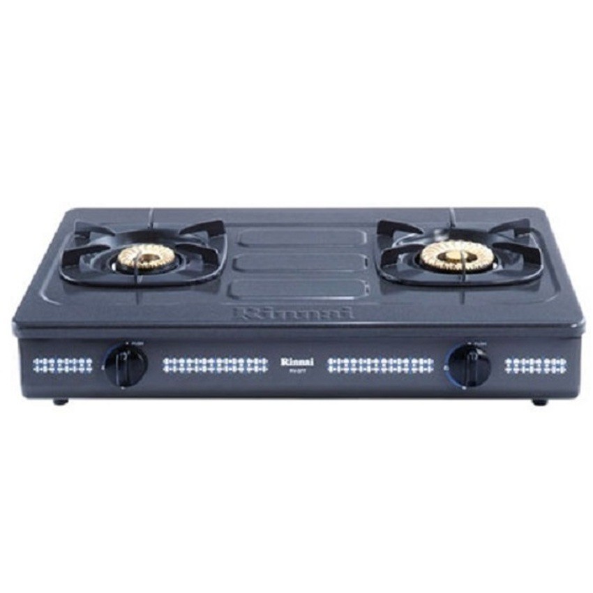 Bếp gas đôi Rinnai RV-377(G)N ( Xám Đen)