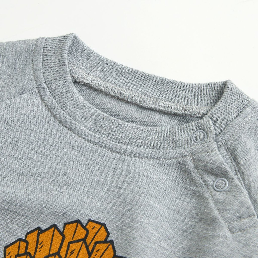 Sanlutoz Dài tay Mùa đông Bộ đồ liền thân cho bé Phim hoạt hình Quần áo sơ sinh