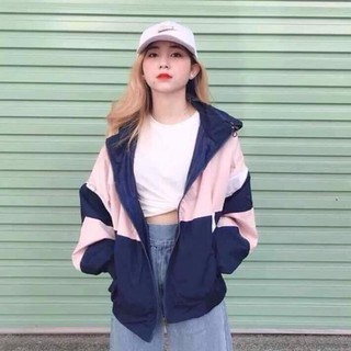 Áo khoác gió nữ form rộng