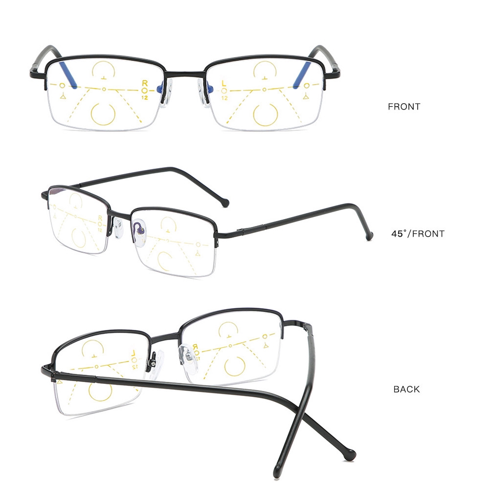 Kính đọc sách gọng kim loại cao cấp thời trang cho nam và nữ