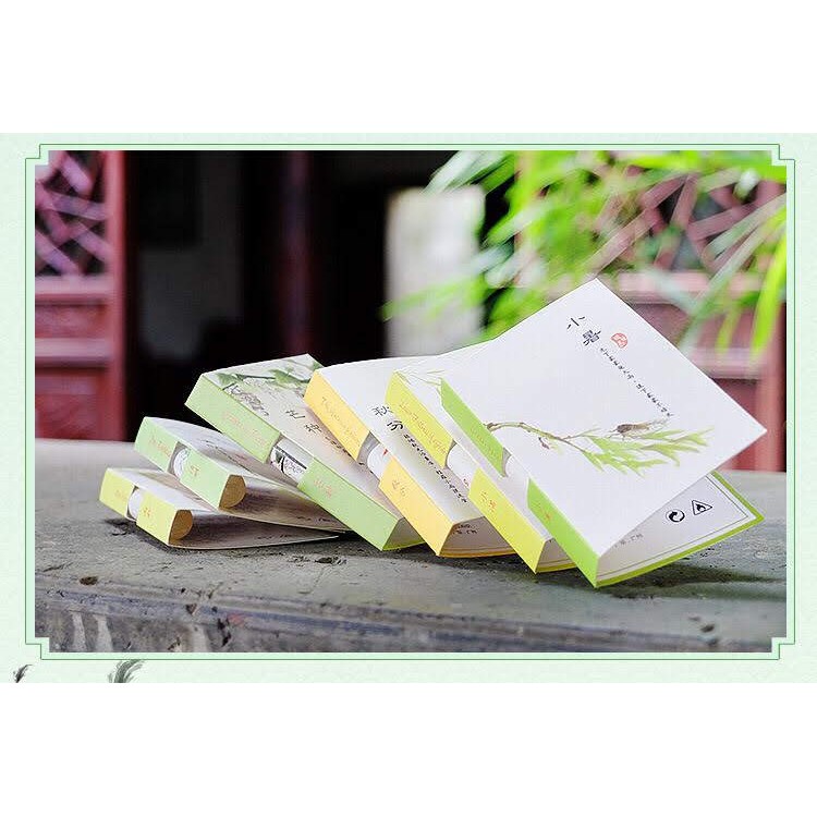 Nước hoa mini  cổ trang 24 tiết xuân phân( combo 4 lọ/ một tiết xuân phân)