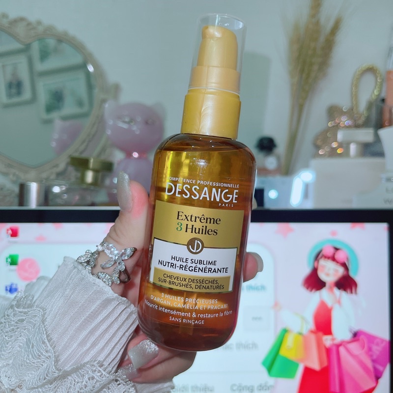 SERUM DƯỠNG TÓC DESSANGE EXTREME 3 HUILES NUTRI 100ML