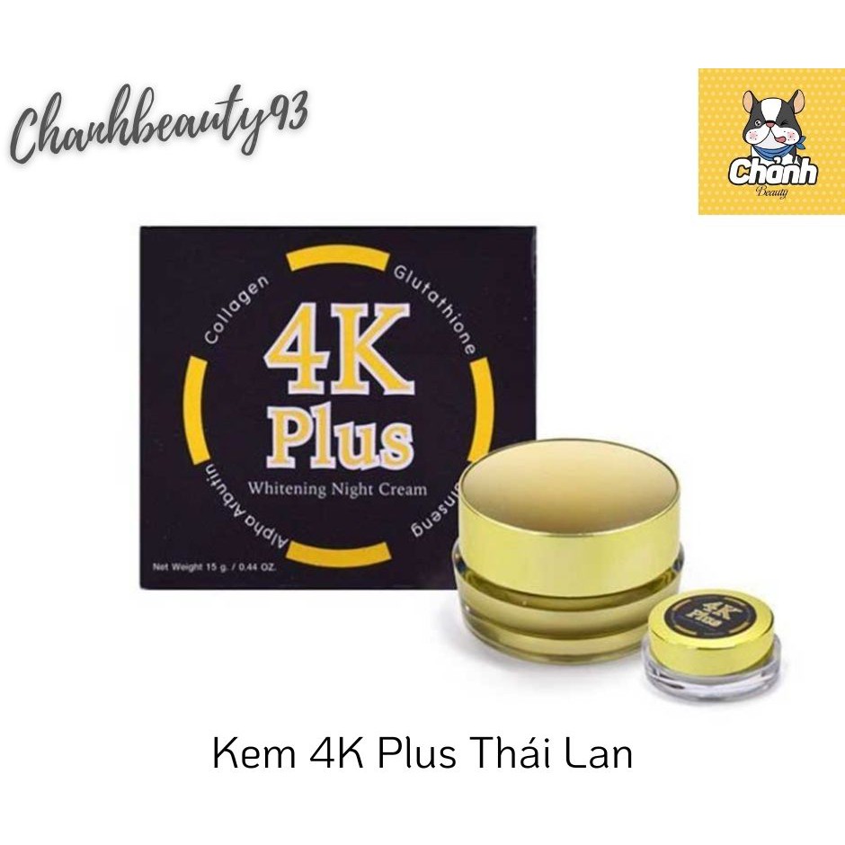 Kem 4K dưỡng trắng Thái Lan