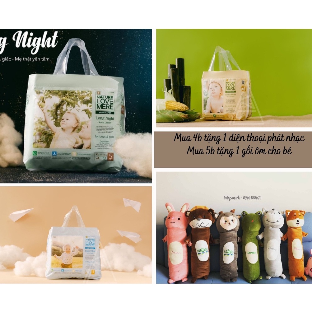BỈM DÁN/QUẦN NATURE LOVE MERE 2021 S26/M24/L22/XL20/L22/XL20/XXL18