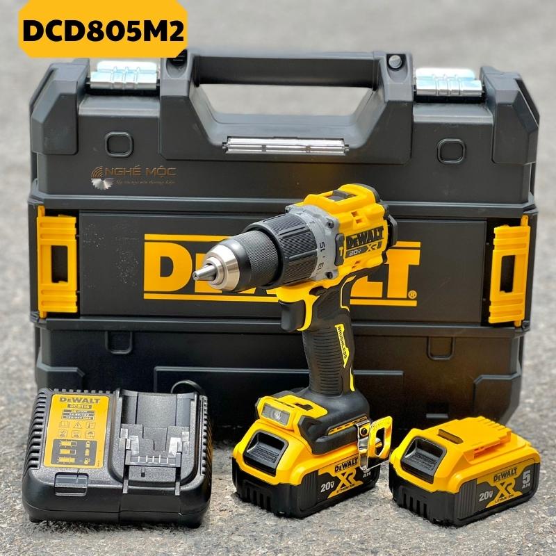 Máy khoan cầm tay Dewalt DCD805 3  chức năng