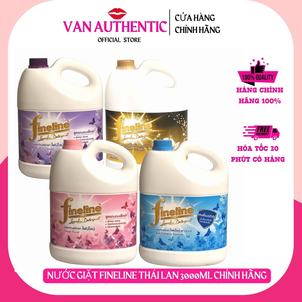 NƯỚC GIẶT FINELINE 3LÍT – THÁI LAN