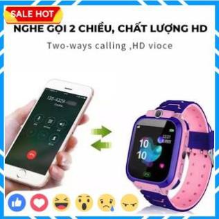 Đồng Hồ Thông Minh Định Vị Trẻ Em Q12, Đồng Hồ Giám Sát, Gọi Điện, Video Call, Chống Nước Ip67, Bảo Hành 12 Tháng