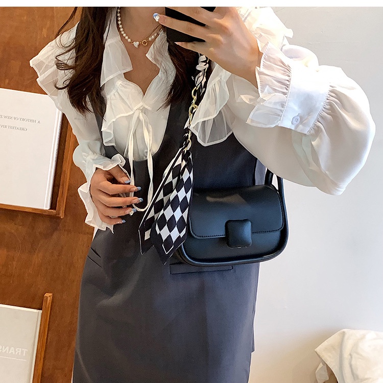 Túi đeo vai IELGY hình vuông kích thước nhỏ thiết kế thời trang cho nữ