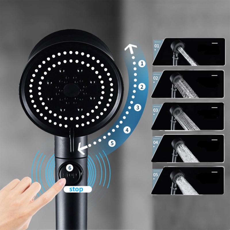 Vòi Hoa Sen Turbo Tiết Kiệm Nước Chuyên Dụng