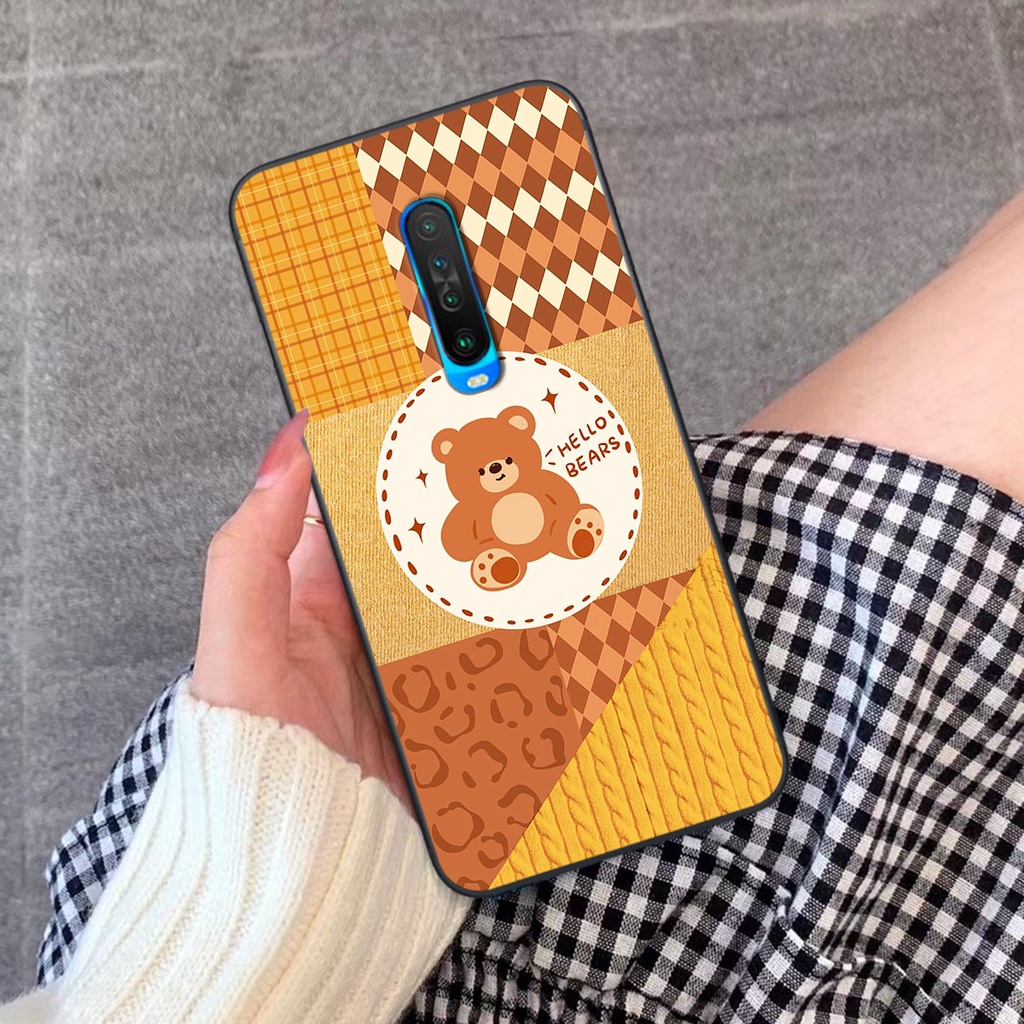 Ốp lưng Xiaomi REDMI K30 happy day, gấu bear dễ thương - BỀN - ĐẸP -BAO GIÁ TOÀN THỊ TRƯỜNG