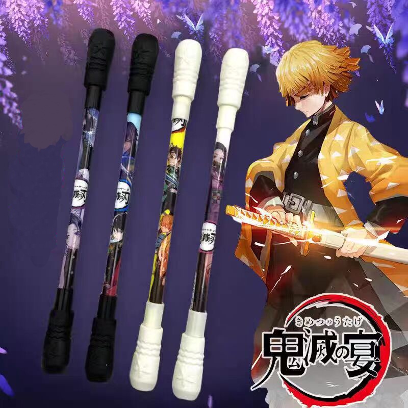 Bút Bi Thiết Kế Hình Demon Slayer Naruto One Piece Jujutsu Kaisen