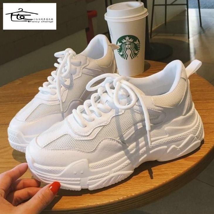 Giày Thể Thao Nhẹ Thoáng Khí Phong Cách Hàn Quốc Thời Trang Thu Đông Hàng Mới Dành Cho Bạn Nữ 2022