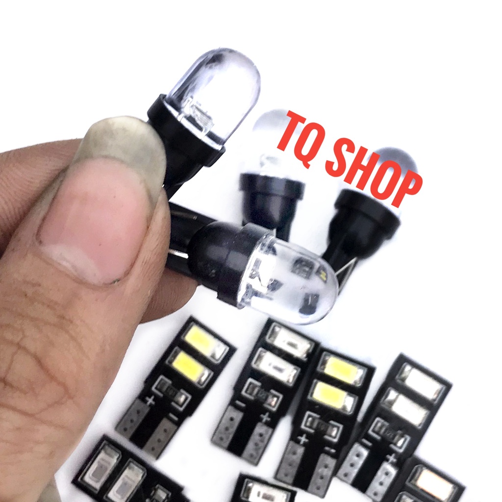 Bóng xin nhan 7 màu và một màu chân T10 lắp mọi dòng xe và lắp đồng hồ số wave dream sirius...