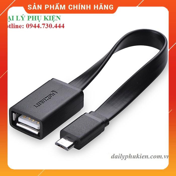 Cáp OTG Micro USB 2.0 UGREEN 10821 dailyphukien