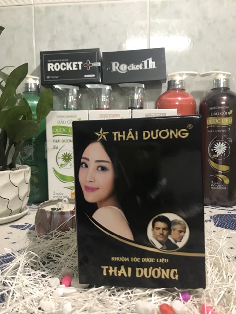  Nhuộm tóc dược liệu thái dương