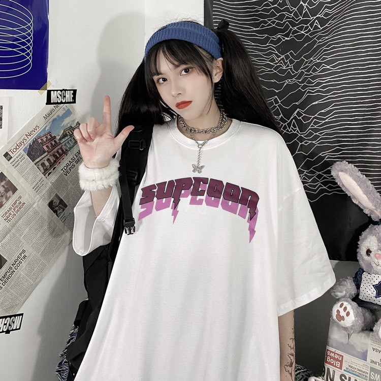 Áo thun tay lỡ form rộng unisex Neko.sg ATL164