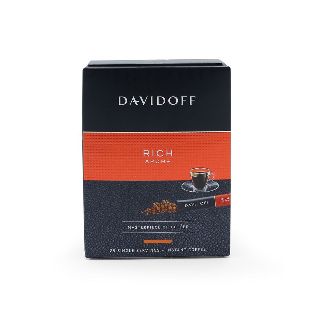 Cà phê hòa tan Davidoff vị Rich Aroma hộp giấy 45gr (25 sticks)