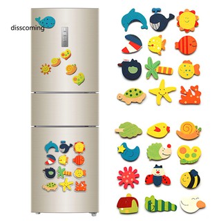 [Mã TOYDEC hoàn 20K xu đơn 50K] Set 12 Nam Châm Dán Tủ Lạnh Hình Động Vật Đáng Yêu